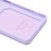 Чехол-накладка для Xiaomi Poco X7 (светло-фиолетовый) - SC337 с картхолдером