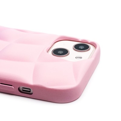 Чехол-накладка для Apple iPhone 13 (фиолетовый/белый) - SC340