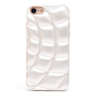 Чехол-накладка для Apple iPhone SE 2022 (белый) - SC340