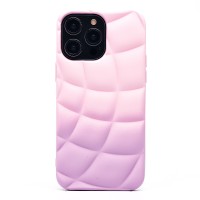 Чехол-накладка для Apple iPhone 14 Pro Max (фиолетовый/белый) - SC340