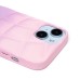 Чехол-накладка для Apple iPhone 15 (фиолетовый/белый) - SC340