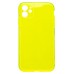 Чехол-накладка для Apple iPhone 11 (прозрачный/желтый) - SC344