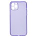 Чехол-накладка для Apple iPhone 12 Pro Max (прозрачный/фиолетовый) - SC344