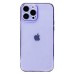 Чехол-накладка для Apple iPhone 13 Pro Max (прозрачный/фиолетовый) - SC344