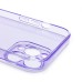Чехол-накладка для Apple iPhone 13 Pro Max (прозрачный/фиолетовый) - SC344 Чехол-накладка для Apple iPhone 13 Pro Max (прозрачный/фиолетовый) - SC344