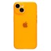 Чехол-накладка для Apple iPhone 15 (прозрачный/оранжевый) - SC344