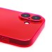 Чехол-накладка для Apple iPhone 16 Plus (прозрачный/розовый) - SC344