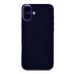 Чехол-накладка для Apple iPhone 16 Plus (прозрачный/фиолетовый) - SC344