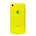 Чехол-накладка для Apple iPhone SE 2022 (прозрачный/желтый) - SC344