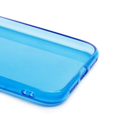 Чехол-накладка для Apple iPhone XR (прозрачный/синий) - SC344 Чехол-накладка для Apple iPhone XR (прозрачный/синий) - SC344