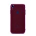 Чехол-накладка для Apple iPhone XR (прозрачный/фиолетовый) - SC344