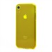 Чехол-накладка для Apple iPhone XR (прозрачный/желтый) - SC344