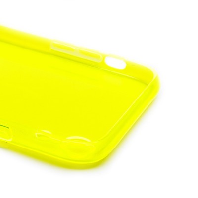 Чехол-накладка для Apple iPhone XR (прозрачный/желтый) - SC344