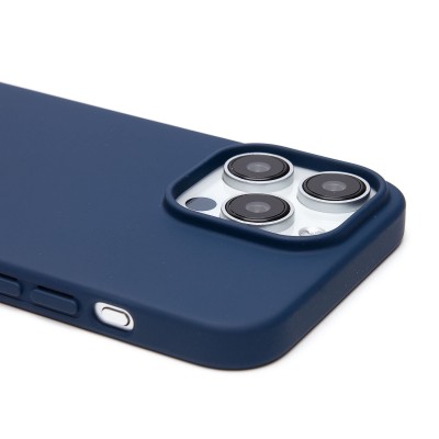 Чехол-накладка для Apple iPhone 15 Pro Max (темно-синий) - SC345