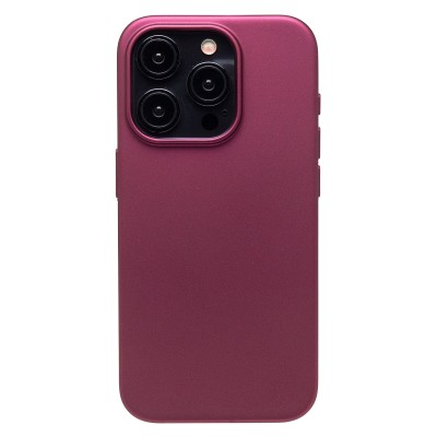 Чехол-накладка для Apple iPhone 15 Pro (бордовый) - SC345