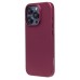 Чехол-накладка для Apple iPhone 15 Pro (бордовый) - SC345