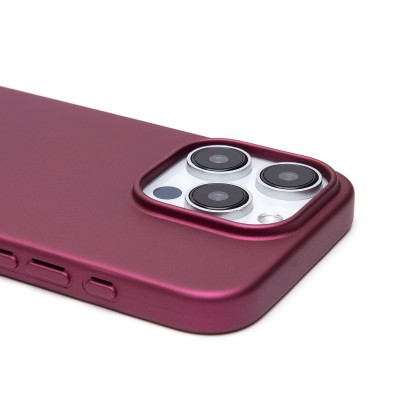 Чехол-накладка для Apple iPhone 15 Pro (бордовый) - SC345
