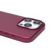Чехол-накладка для Apple iPhone 15 Pro (бордовый) - SC345
