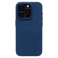 Чехол-накладка для Apple iPhone 15 Pro (темно-синий) - SC345