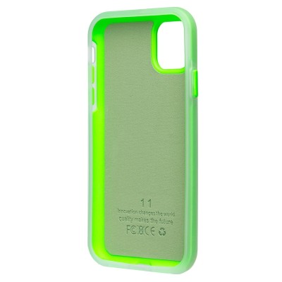 Чехол-накладка для Apple iPhone 11 (зеленый) - SC346
