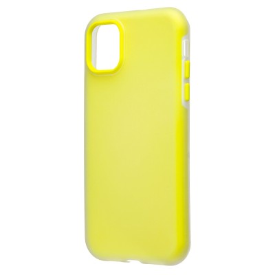 Чехол-накладка для Apple iPhone 11 (желтый) - SC346