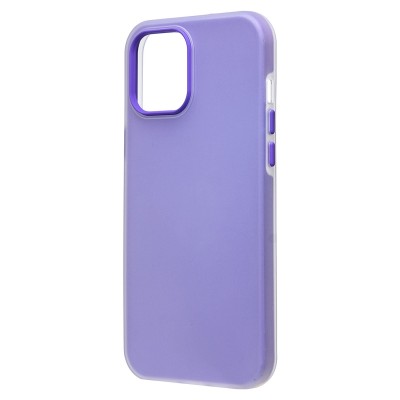 Чехол-накладка для Apple iPhone 12 Pro Max (фиолетовый) - SC346