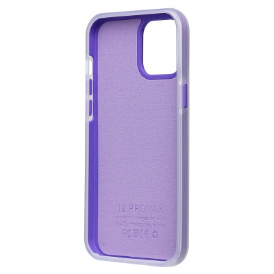 Чехол-накладка для Apple iPhone 12 Pro Max (фиолетовый) - SC346
