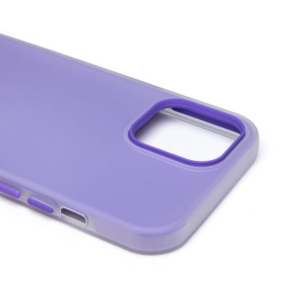 Чехол-накладка для Apple iPhone 12 Pro Max (фиолетовый) - SC346