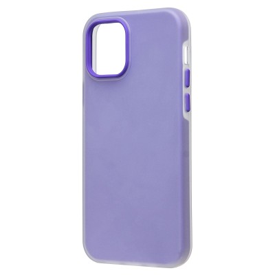 Чехол-накладка для Apple iPhone 12/iPhone 12 Pro (фиолетовый) - SC346