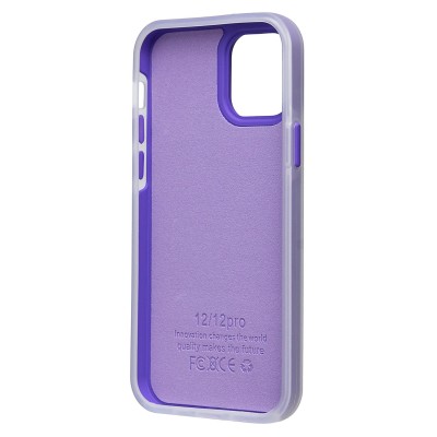 Чехол-накладка для Apple iPhone 12/iPhone 12 Pro (фиолетовый) - SC346