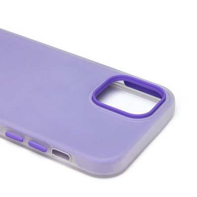 Чехол-накладка для Apple iPhone 12/iPhone 12 Pro (фиолетовый) - SC346