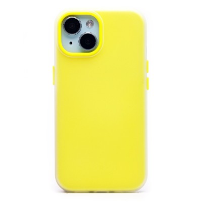 Чехол-накладка для Apple iPhone 15 (желтый) - SC346 Чехол-накладка для Apple iPhone 15 (желтый) - SC346