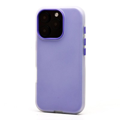 Чехол-накладка для Apple iPhone 16 Pro (фиолетовый) - SC346