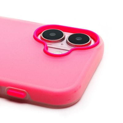 Чехол-накладка для Apple iPhone 16 (розовый) - SC346