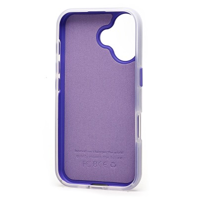 Чехол-накладка для Apple iPhone 16 (фиолетовый) - SC346