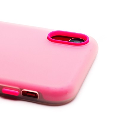 Чехол-накладка для Apple iPhone XR (розовый) - SC346