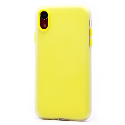 Чехол-накладка для Apple iPhone XR (желтый) - SC346