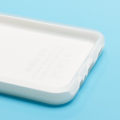 Чехол-накладка для Honor X7b (белый) - SC346