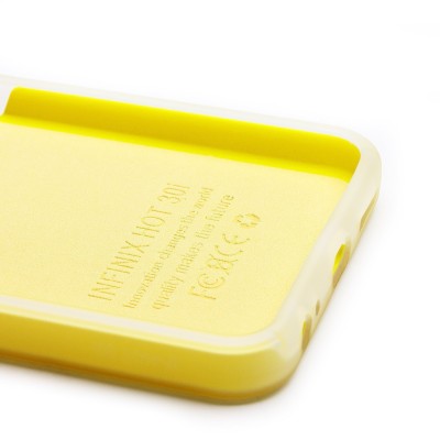 Чехол-накладка для Infinix Hot 30i (желтый) - SC346