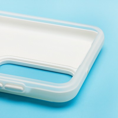 Чехол-накладка для Samsung Galaxy A12 (белый) - SC346