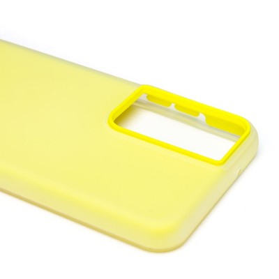 Чехол-накладка для Samsung Galaxy S21FE (желтый) - SC346 Чехол-накладка для Samsung Galaxy S21FE (желтый) - SC346