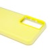 Чехол-накладка для Samsung Galaxy S21FE (желтый) - SC346 Чехол-накладка для Samsung Galaxy S21FE (желтый) - SC346