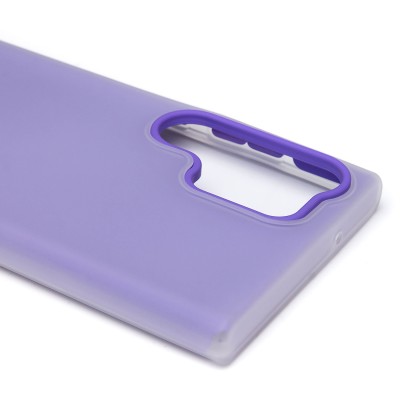 Чехол-накладка для Samsung Galaxy S23 Ultra (фиолетовый) - SC346