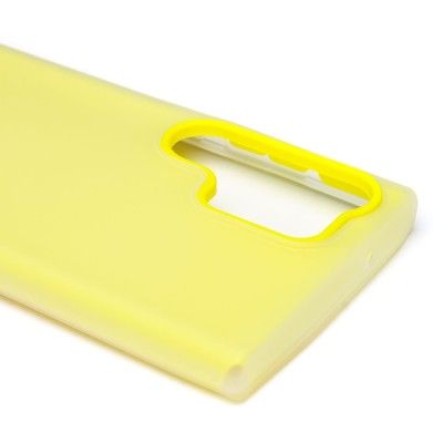 Чехол-накладка для Samsung Galaxy S23 Ultra (желтый) - SC346 Чехол-накладка для Samsung Galaxy S23 Ultra (желтый) - SC346