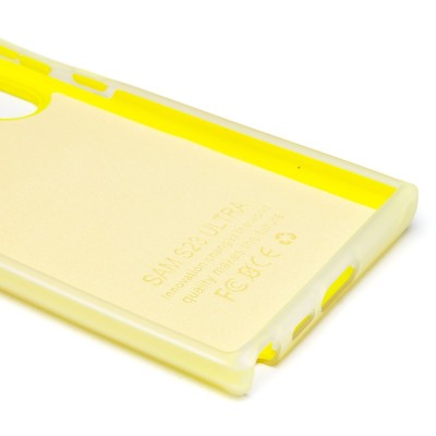 Чехол-накладка для Samsung Galaxy S23 Ultra (желтый) - SC346 Чехол-накладка для Samsung Galaxy S23 Ultra (желтый) - SC346