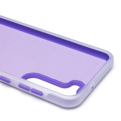 Чехол-накладка для Samsung Galaxy S23+ (фиолетовый) - SC346
