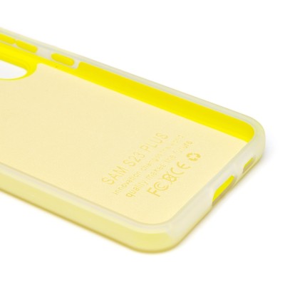 Чехол-накладка для Samsung Galaxy S23+ (желтый) - SC346