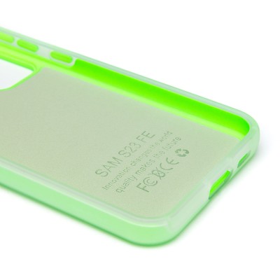 Чехол-накладка для Samsung Galaxy S23FE (зеленый) - SC346