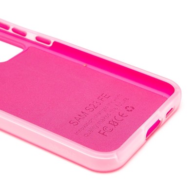 Чехол-накладка для Samsung Galaxy S23FE (розовый) - SC346