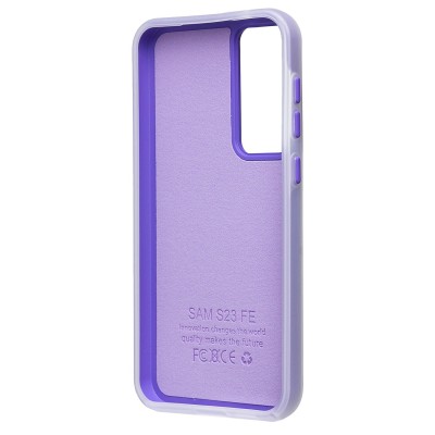 Чехол-накладка для Samsung Galaxy S23FE (фиолетовый) - SC346
